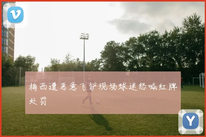 梅西遭恶意飞铲现场球迷怒喊红牌处罚