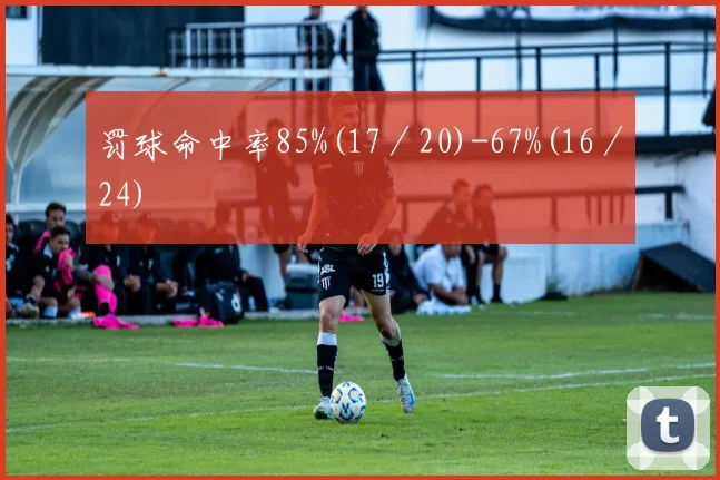 罚球命中率85%(17／20)-67%(16／24)