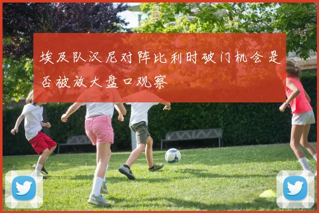 埃及队汉尼对阵比利时破门机会是否被放大盘口观察