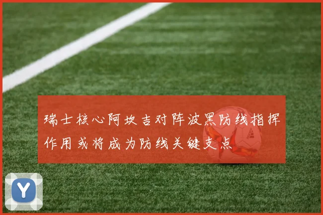 瑞士核心阿坎吉对阵波黑防线指挥作用或将成为防线关键支点